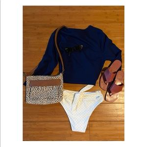 ROVE High-Waisted Bikini Bottom 🍓